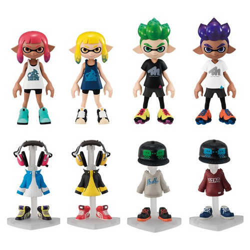 Splatoon Shakugan Splatoon 2 Gear Collection 1 3.75 Mystery Pack 1