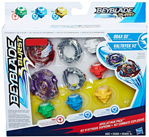 Beyblade Burst Odax 02 Valtryek V2 Exclusive Dual Pack Apex Attack