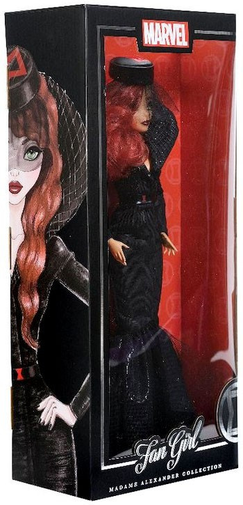 Marvel Fan Girl Madame Alexander Collection Black Widow Doll