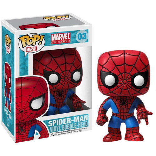 Funko POP! Marvel: Holiday Spider-Man 3.7-in Vinyl Bobblehead