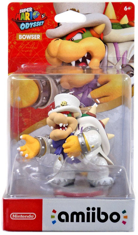 Nintendo Super Mario Odyssey Amiibo Bowser Mini Figure