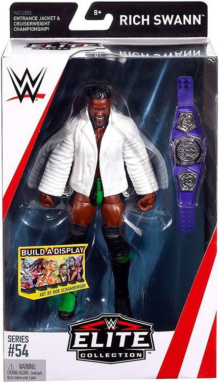 WWE Wrestling Elite Collection Series 54 Rich Swann Action Figure [Entrance Jack