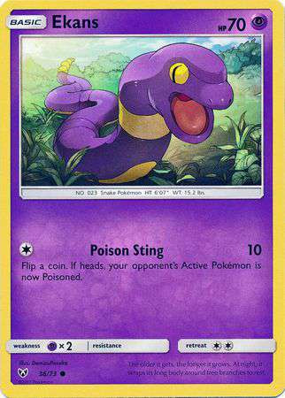ekans pokemon card value 64/100 - ex Sandstorm holofoil pattern or surface detail) Ekans 2003 EX: Sandstorm #064/100