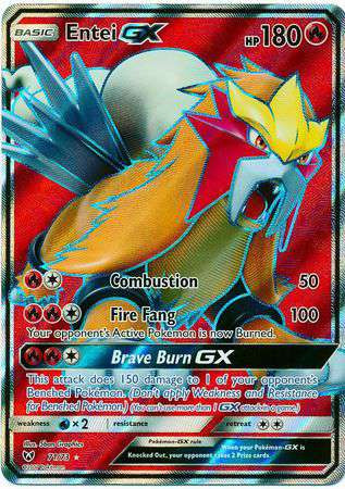 entei pokemon card value - 47/214 Card Number / Rarity Pokemon Trading Card Game Shining