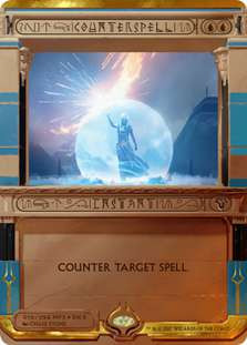 Magic The Gathering Masterpiece Single Card Counterspell 10