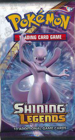 pokemon shining legends booster box Shining Legends Booster Pack main image 1