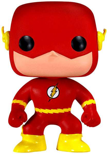 Funko DC Universe POP Heroes The Flash Vinyl Figure 10 Re-Issue