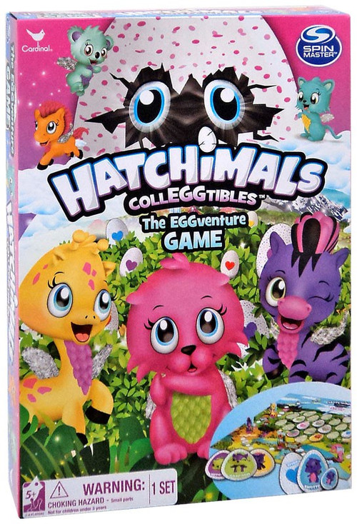 Hatchimals Colleggtibles The Eggventure Board Game Regular Cardinal Toywiz - roblox how to get questing eggventure egg