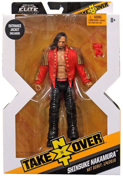 WWE Wrestling Elite NXT Takeover Shinsuke Nakamura Action Figure [Entrance Jacke