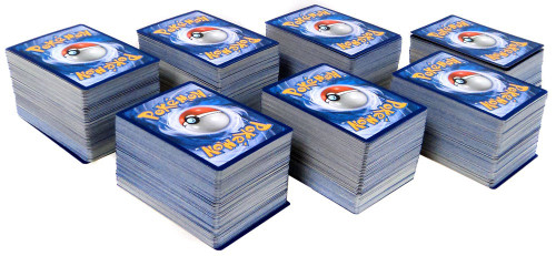 stacks of pokemon cards Pokémon Mega Collector's Kit: 100 Total Pokémon Cards main image 0