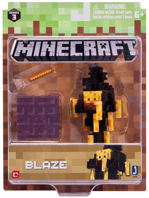 Minecraft Series 3 Blaze Action Figure Set Jazwares - ToyWiz