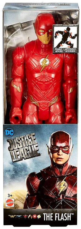 DC Justice League Movie True Moves The Flash 12 Action Figure Mattel ...