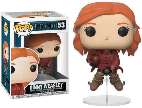 Funko POP! Harry Potter Ginny Weasley on Broom Vinyl Figure #53 [Quidditch]