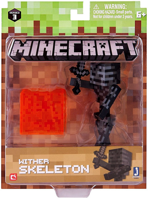Minecraft Series 3 Wither Skeleton Action Figure Set
