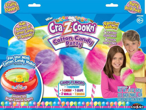 Cra-Z-Cookn Cotton Candy Party Refill Pack Cra-Z-Art - ToyWiz