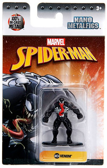 Marvel Spider-Man Nano Metalfigs Venom 1.5 Diecast Figure MV34