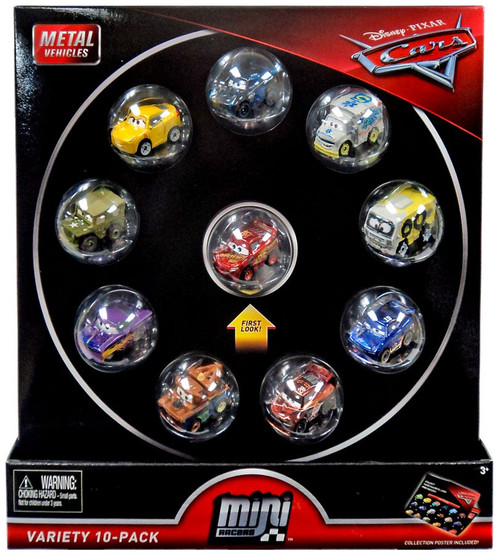 cars mini racers 10 pack