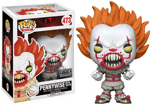 Funko IT Movie 2017 POP Movies Pennywise with Teeth Exclusive
