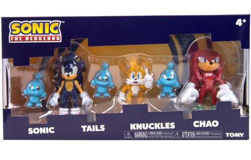 Sonic The Hedgehog Sonic Boom Classic Sonic, Classic Knuckles Classic Tails  3 Action Figure 3-Pack 3 Rings, Damaged Package TOMY, Inc. - ToyWiz