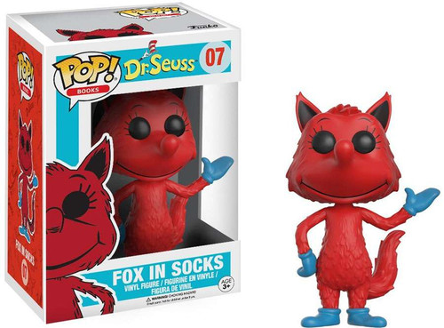 Funko Dr. Seuss POP Books Fox in Socks Vinyl Figure 07 - ToyWiz