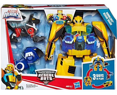 Playskool Heroes Transformers Rescue Bots Academy Hoist 2-in-1 Converting Toy Robot with Winch Whip Rescue Tool