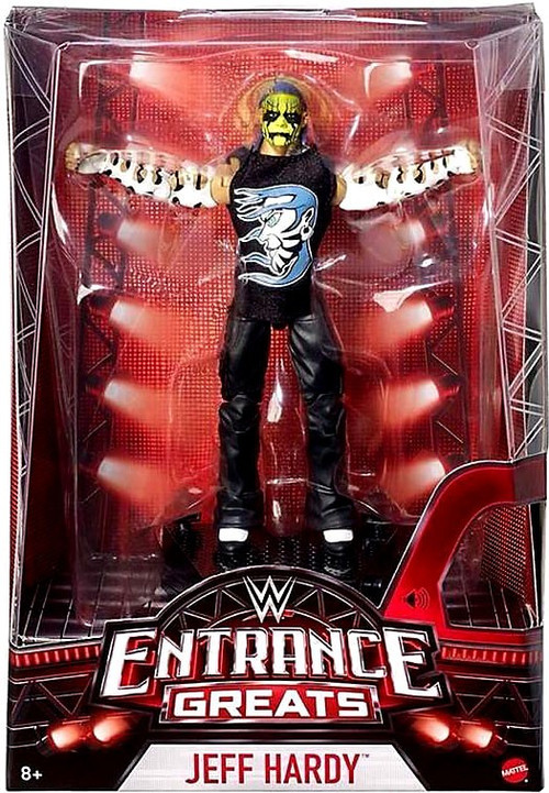 WWE Wrestling Entrance Greats Jeff Hardy Action Figure Mattel Toys