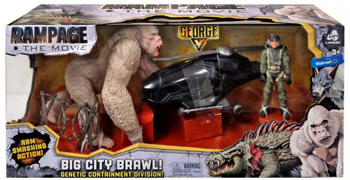 Rampage The Movie Big City Brawl George Exclusive Figure Lanard - ToyWiz