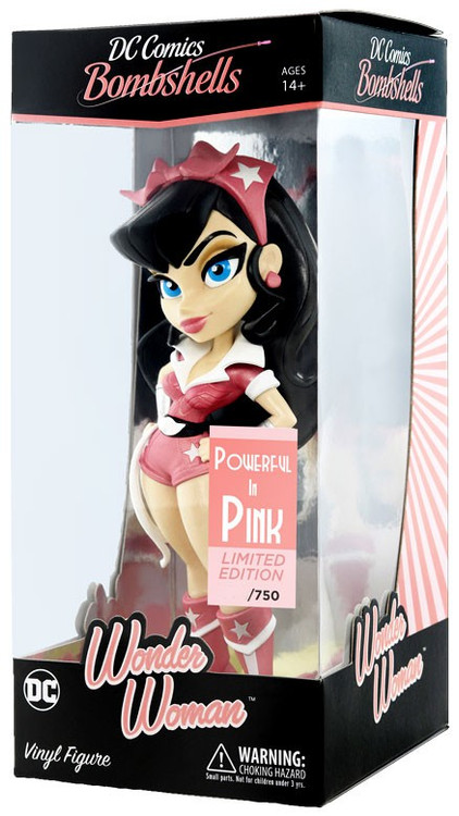 Funko Rock Candy – Wonder Woman DC Bombshells, Figura Collezionabile 9 Cm