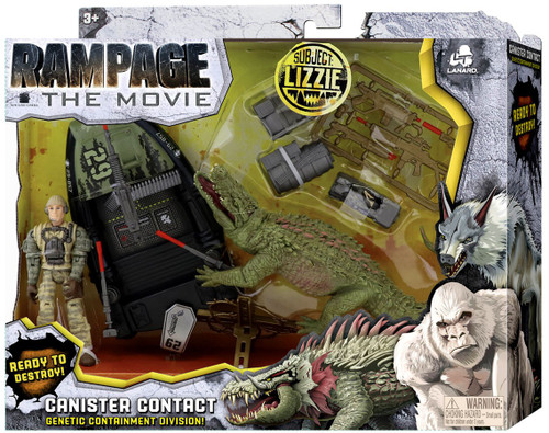 Rampage The Movie Canister Contact Lizzie Exclusive Figure