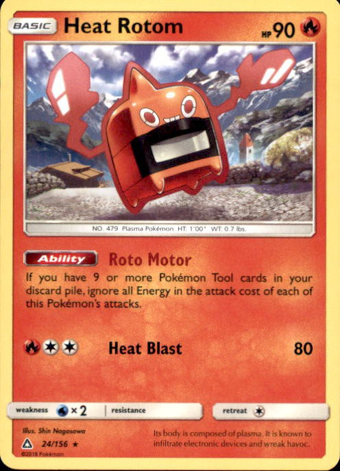 rotom pokemon card value Heat Rotom (21/98) - Pokemon The Glory of Team Rocket (sv10) main image 0