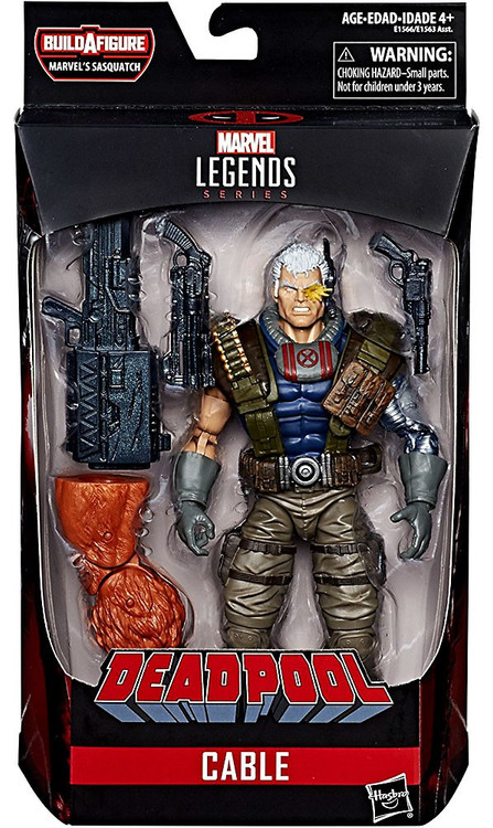 ハズブロ マーベルレジェンド ケーブル サスカッチシリーズ デッドプール Marvel Deadpool Marvel Legends Sasquatch Series Cable 6