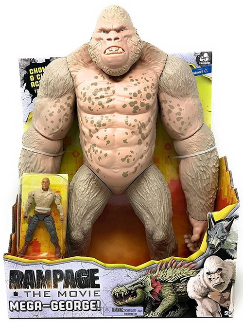 Rampage The Movie Mega-George 16 Figure Lanard - ToyWiz