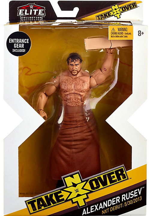 WWE Wrestling Elite NXT Takeover Alexander Rusev Action Figure