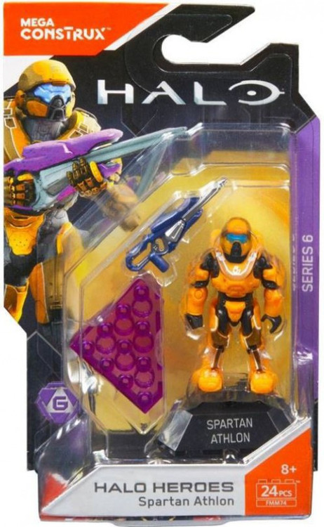 Halo Heroes Series Spartan Athlon Mini Figure Mega Construx ToyWiz