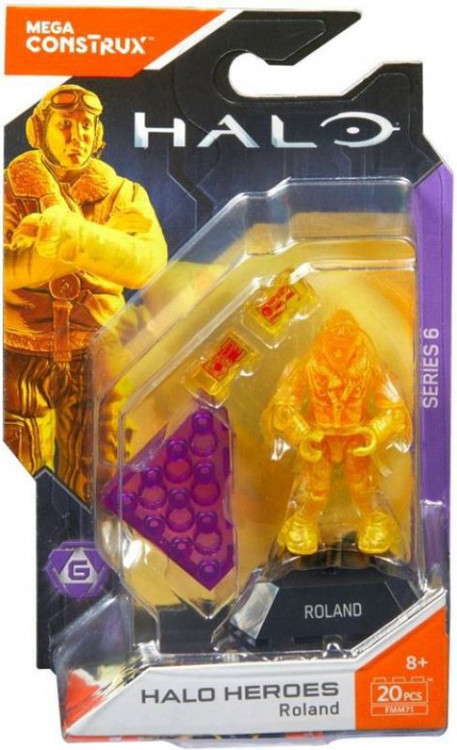 Halo Heroes Series 6 Roland Mini Figure Mega Construx - ToyWiz