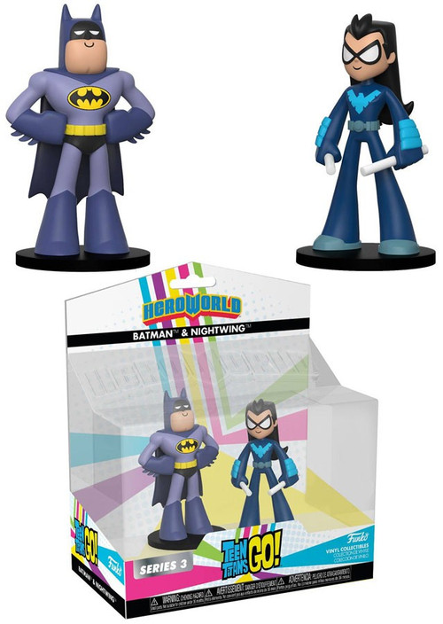 Batman 12-inch Action Figure 3-Pack with Robin, Batman, Nightwing, Kids  Toys for Boys Aged 3 and Up