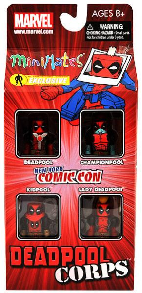 Marvel Minimates Deadpool Corps Exclusive Minifigure 4-Pack