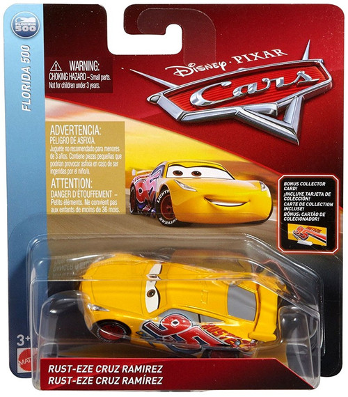 Disney Pixar Cars Cars 3 Florida 500 Rust-Eze Cruz Ramirez 155 Diecast ...