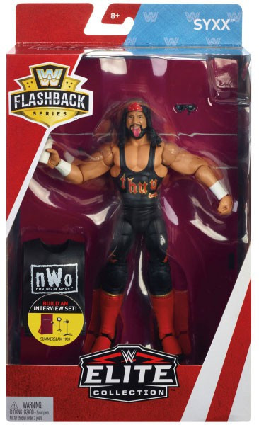 WWE Wrestling Elite Collection Flashback Syxx Exclusive 6