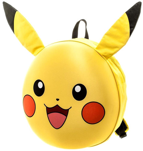 名探偵PIKACHU 3パック Pokemon Pikachu 3D Molded 17 Backpack Bioworld - ToyWiz