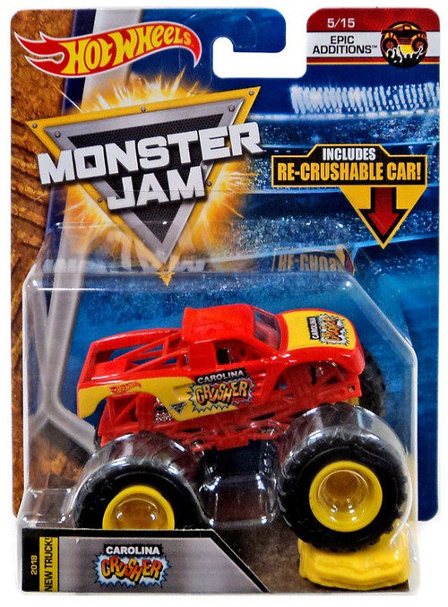 Hot Wheels Monster Jam 25 Carolina Crusher 164 Diecast Car 515