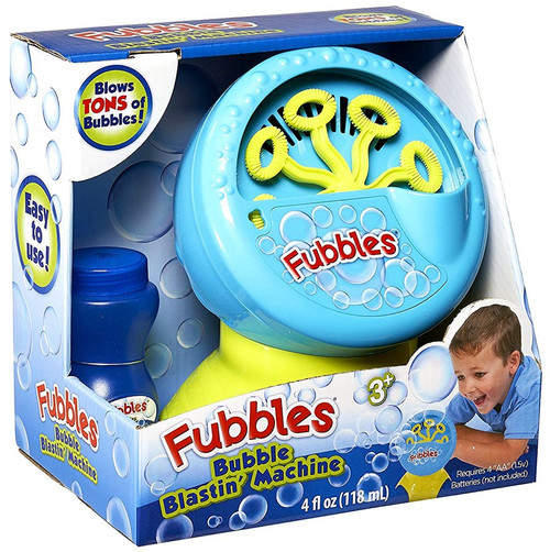 Fubbles Fubbles Bubble Blastin Machine Little Kids ToyWiz