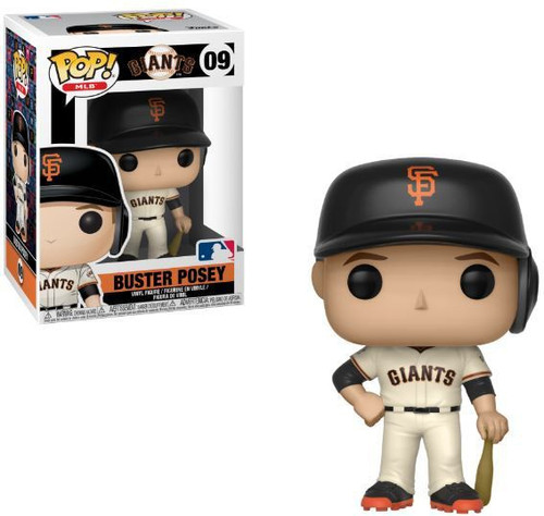  POP! Sports MLB San Francisco Giants, Buster Posey Away Jersey  Action Figure (Bundled with Pop Box Protector to Protect Display Box) :  Sports & Outdoors