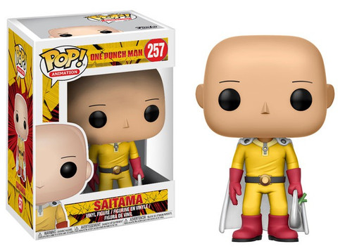 Funko One Punch Man POP! Animation Saitama Vinyl Figure #257 [Damaged Package]