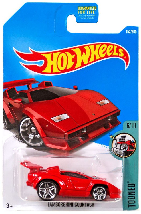 hot wheels lamborghini countach tooned