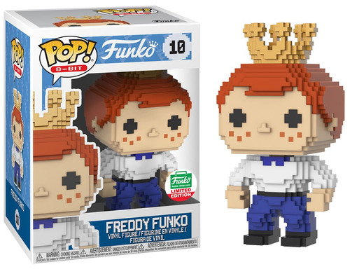 Funko POP 8-Bit Freddy Funko Exclusive Vinyl Figure 10 - ToyWiz