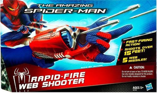 The Amazing Spider-Man Rapid Fire Web Shooter Roleplay Toy Damaged Package  Hasbro Toys - ToyWiz