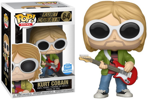 Funko Nirvana POP Rocks Kurt Cobain Vinyl Figure 65 Blue