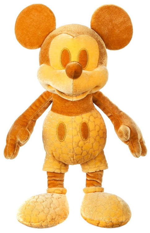 Mickey hot sale gold plush