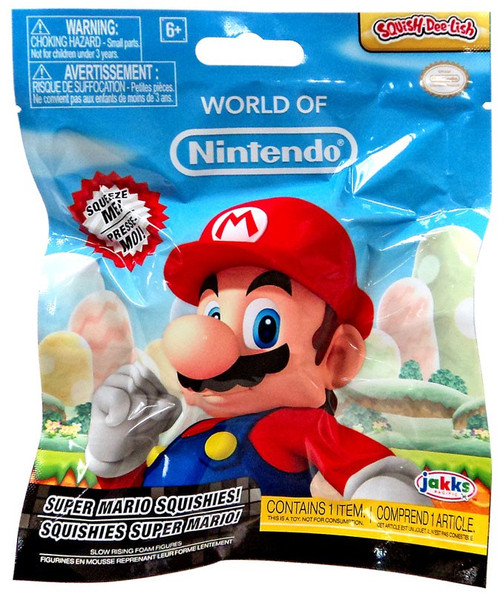 World of Nintendo Squish-Dee-Lish Super Mario Series 1 Mystery